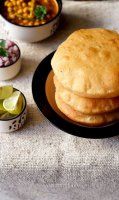 Spicy aloo bhatura recipe without yeast
